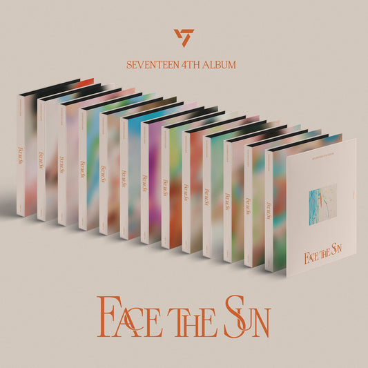 SEVENTEEN 4TH ALBUM 'FACE THE SUN' (CARAT) COVER