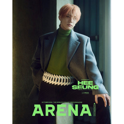 ARENA HOMME+ 'OCTOBER 2024 - ENHYPEN' C VERSION COVER