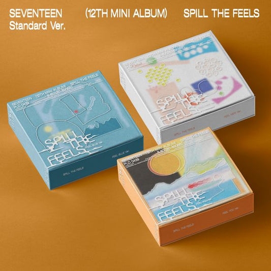 SEVENTEEN 12TH MINI ALBUM 'SPILL THE FEELS' COVER