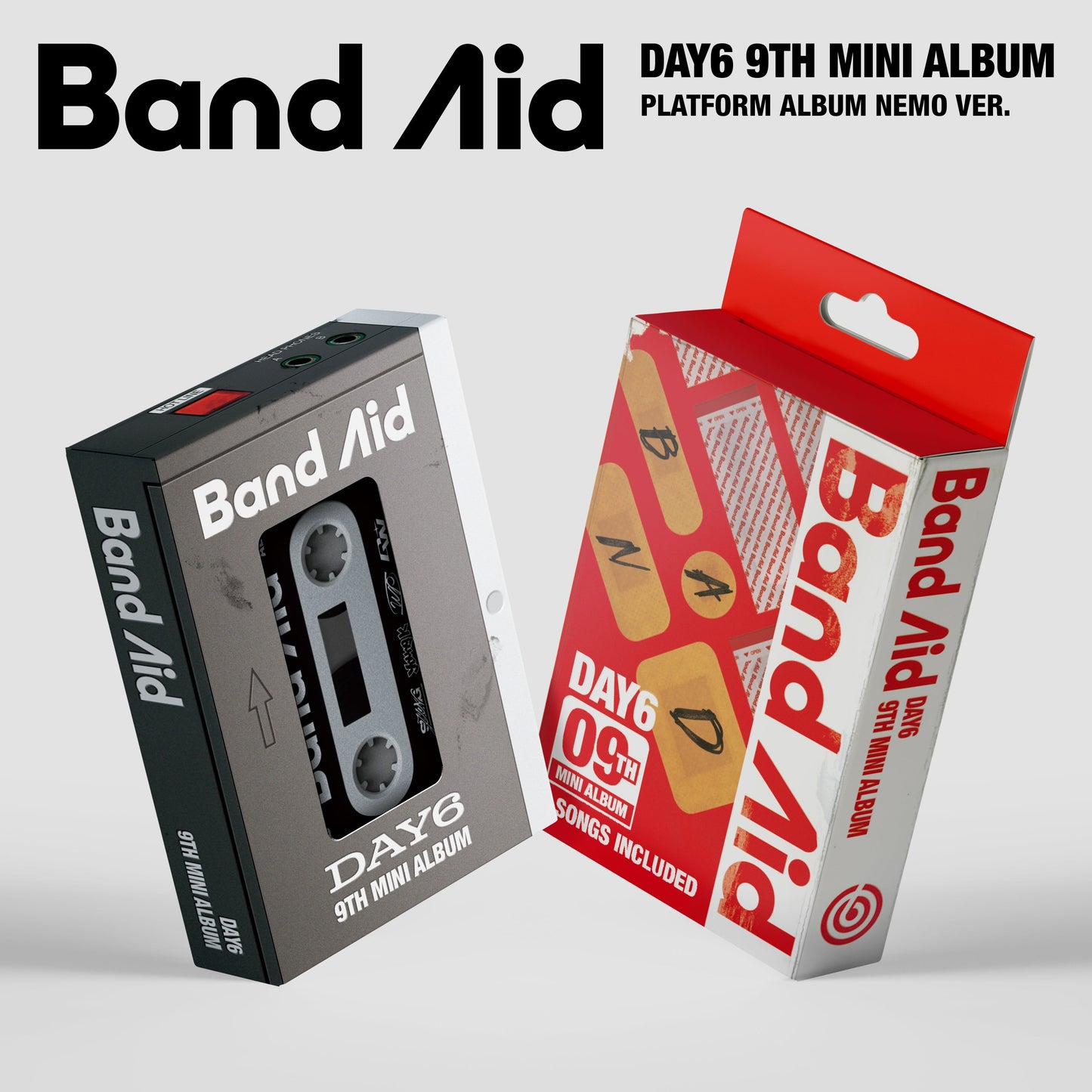 DAY6 9TH MINI ALBUM 'BAND AID' (PLATFORM NEMO) SET COVER