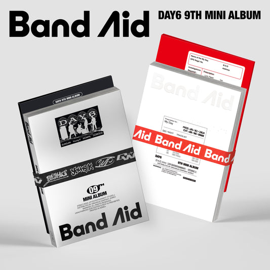 DAY6 9TH MINI ALBUM 'BAND AID' SET COVER