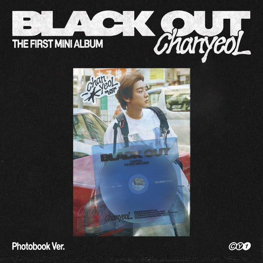 CHANYEOL 1ST MINI ALBUM 'BLACK OUT' (PHOTO BOOK) DAY VERSION COVER