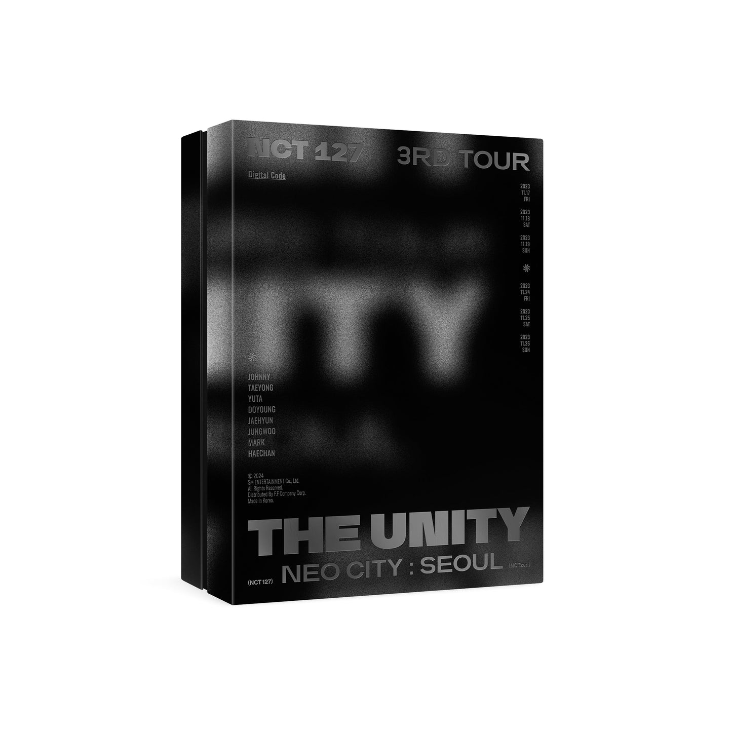 NCT 127 3RD TOUR 'NEO CITY : SEOUL - THE UNITY' (DIGITAL CODE) COVER