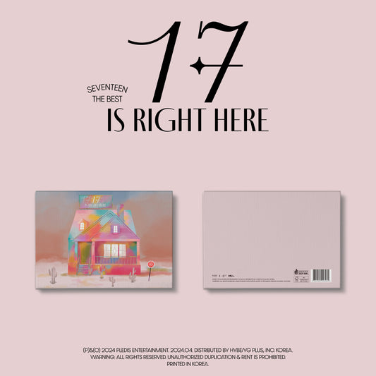 SEVENTEEN BEST ALBUM '17 IS RIGHT HERE' (DELUXE) COVER