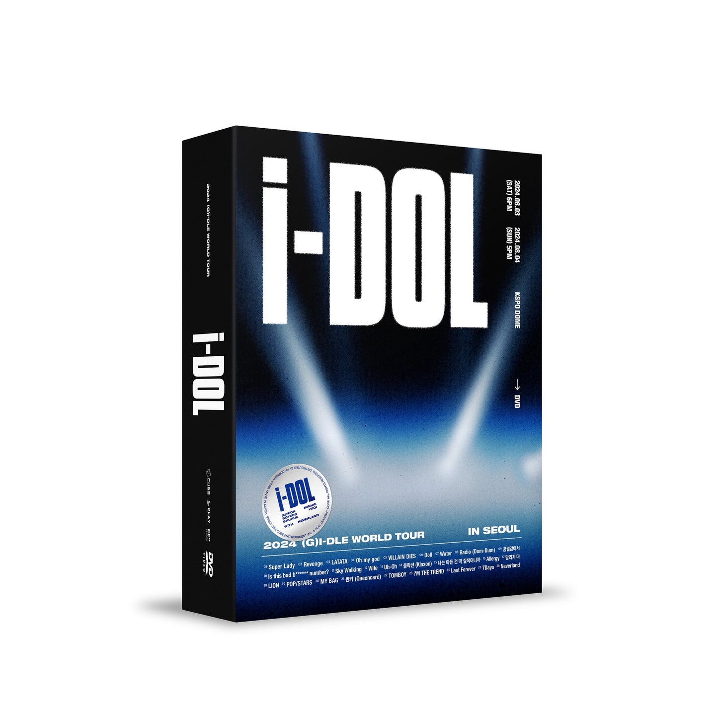 (G)I-DLE 2024 WORLD TOUR IN SEOUL 'IDOL' (DVD) COVER