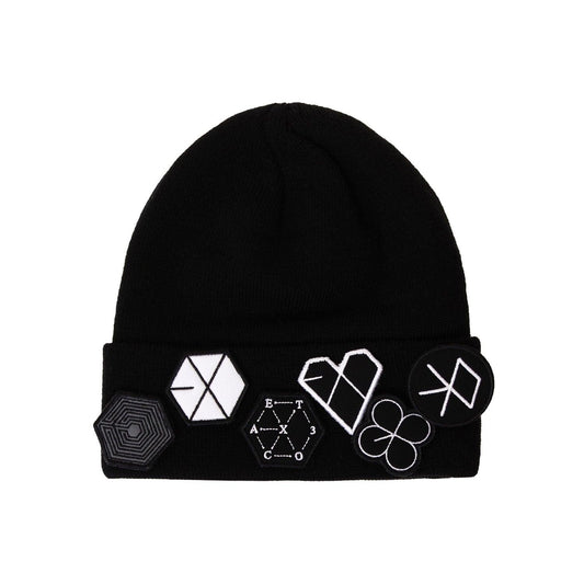 EXO BEANIE WITH ALBUM LOGOS EMBROIDERED - KPOP REPUBLIC