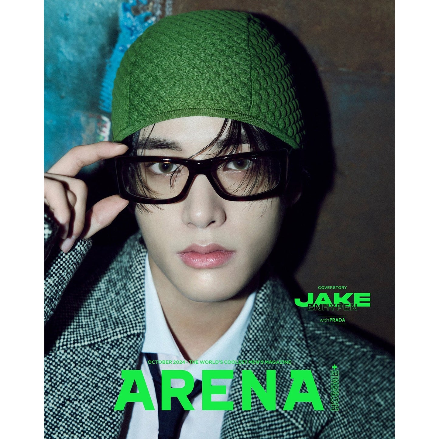 ARENA HOMME+ 'OCTOBER 2024 - ENHYPEN' E VERSION COVER