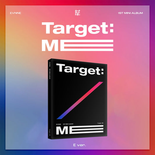 EVNNE 1ST MINI ALBUM 'TARGET: ME' E VERSION COVER