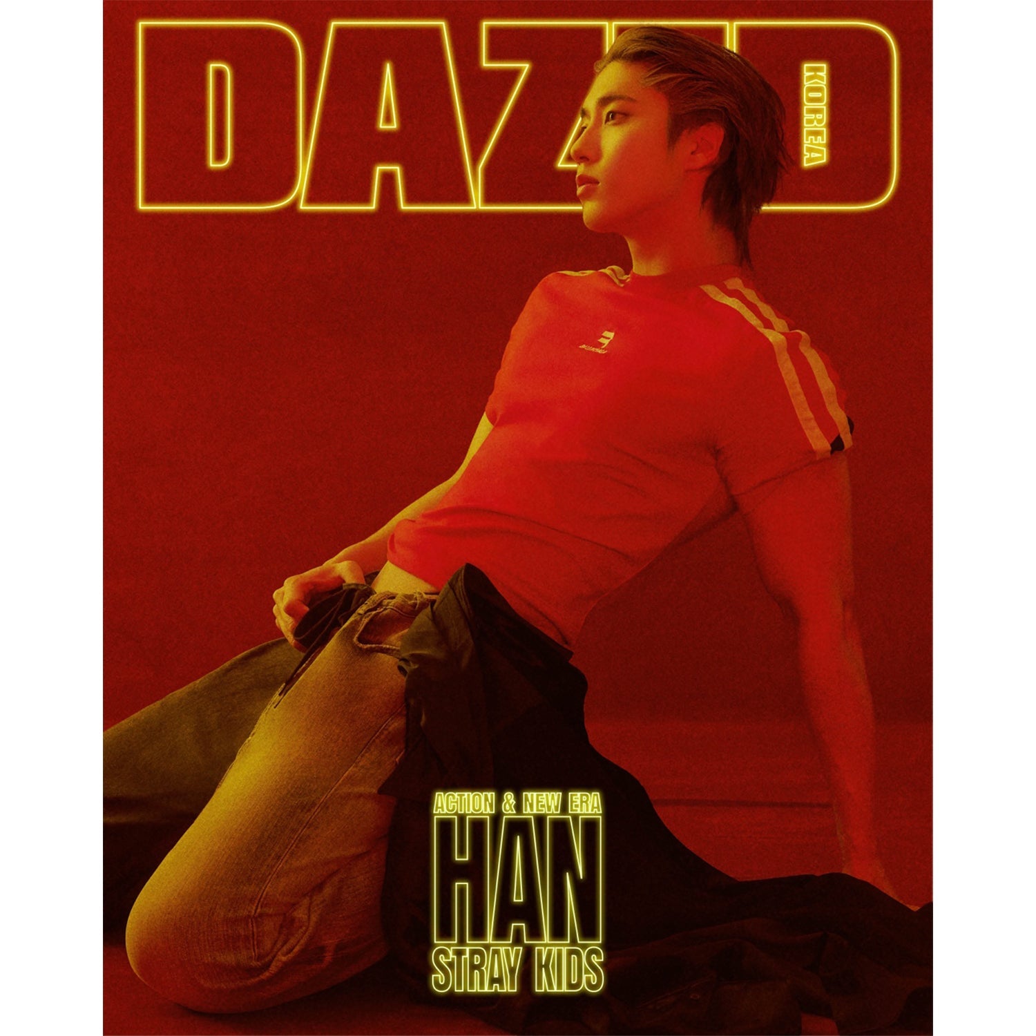 DAZED 'FEBRUARY 2025 - CHANGBIN & HAN (STRAY KIDS)' E VERSION COVER