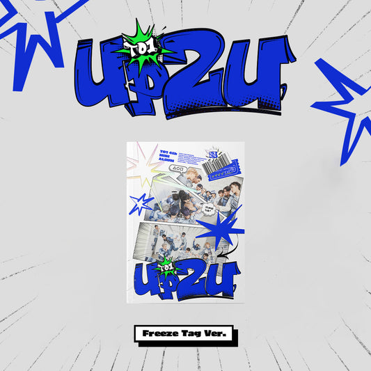 TO1 4TH MINI ALBUM 'UP2U' FREEZE TAG VERSION COVER