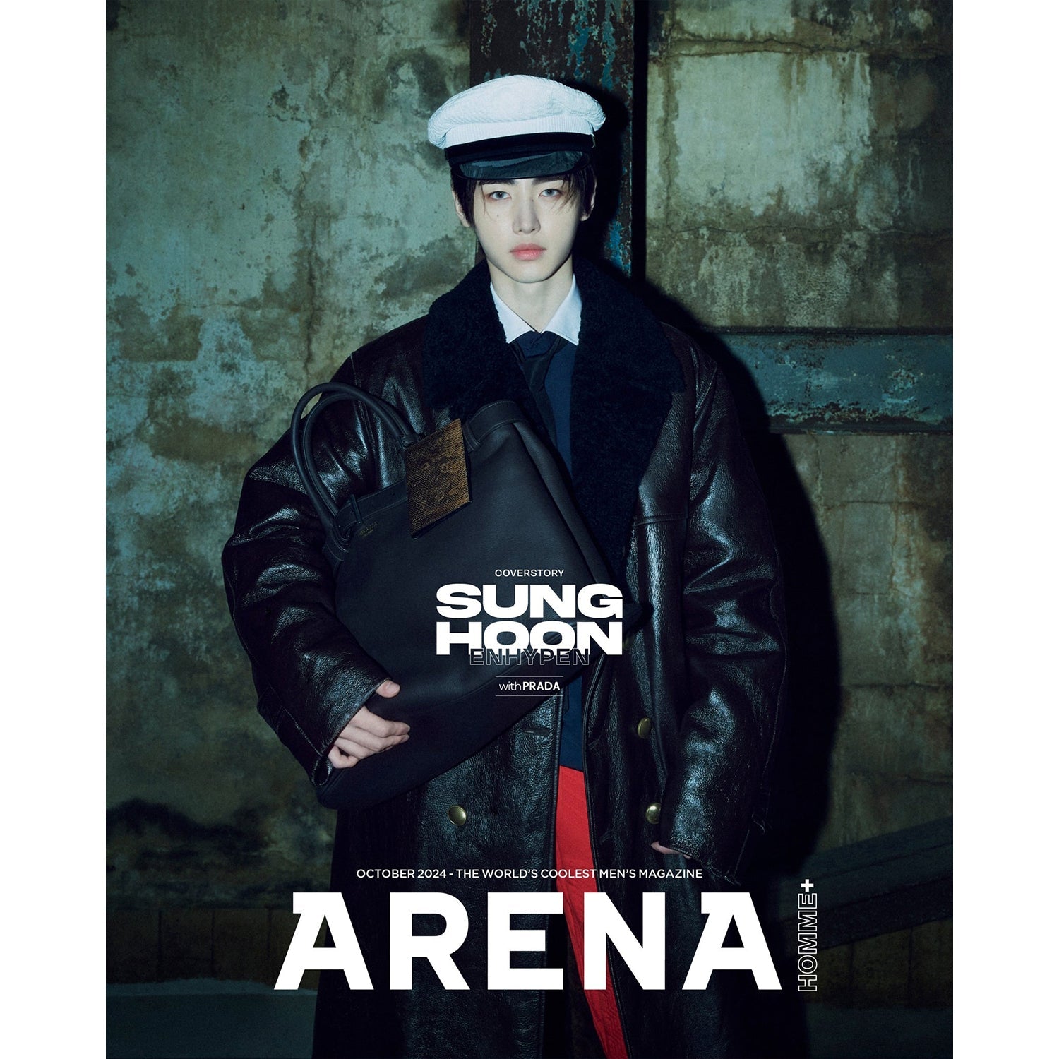 ARENA HOMME+ 'OCTOBER 2024 - ENHYPEN' F VERSION COVER