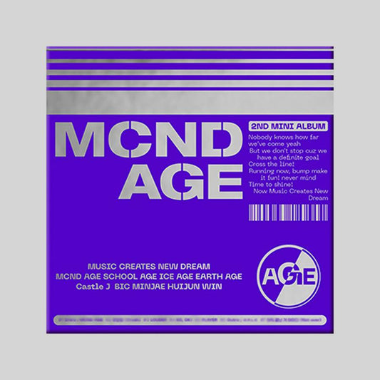 MCND 2ND MINI ALBUM 'MCND AGE'