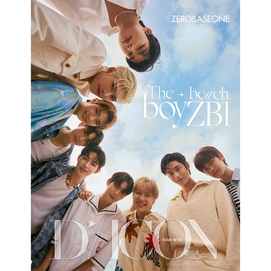 ZEROBASEONE DICON VOLUME N°15 'ZEROBASEONE : THE BEACH BOYZB1' GROUP VERSION COVER