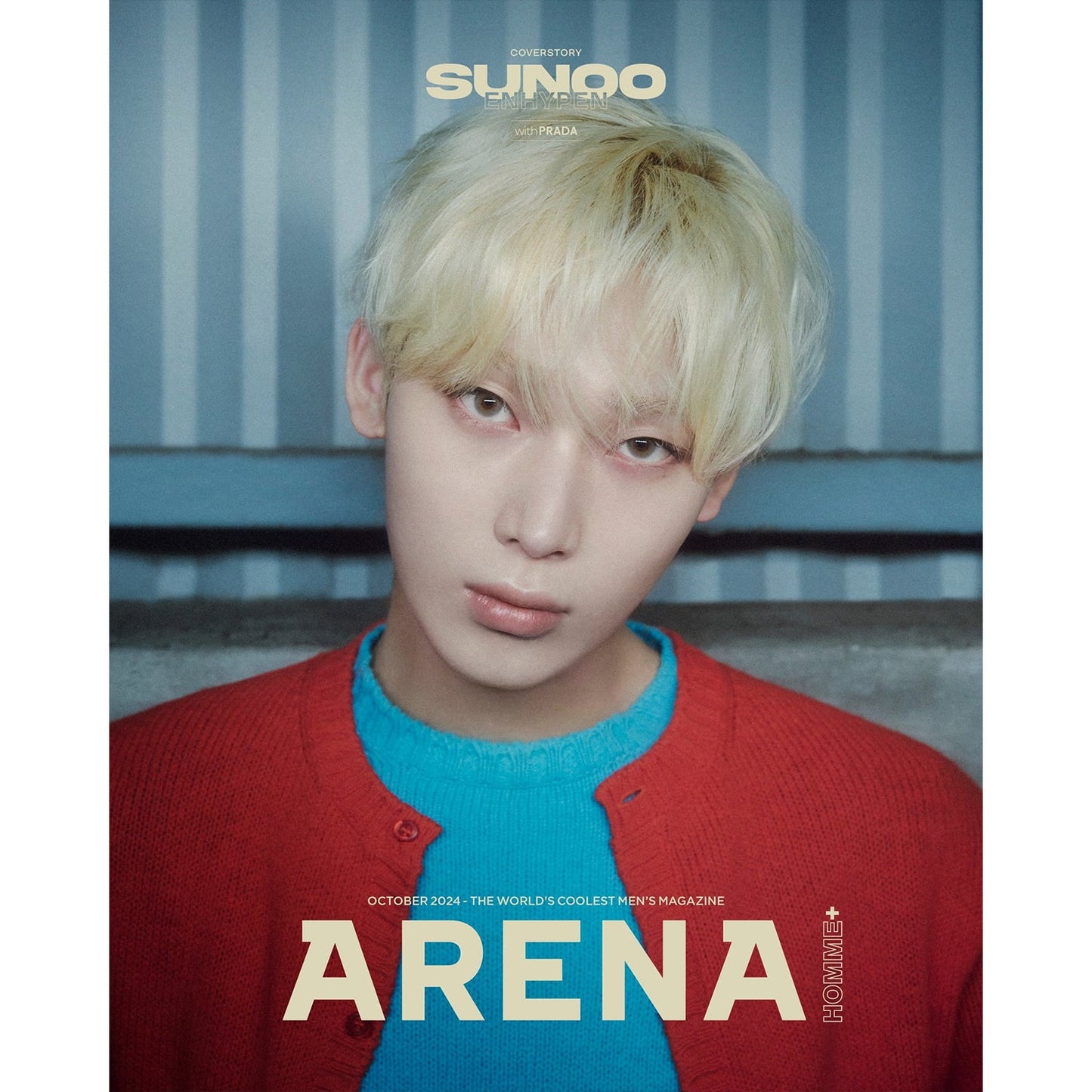 ARENA HOMME+ 'OCTOBER 2024 - ENHYPEN' G VERSION COVER