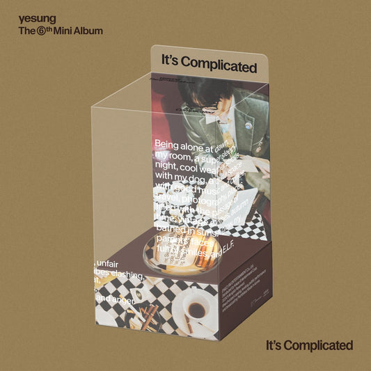 YESUNG 6TH MINI ALBUM 'IT'S COMPLICATED' (SPECIAL) COVER