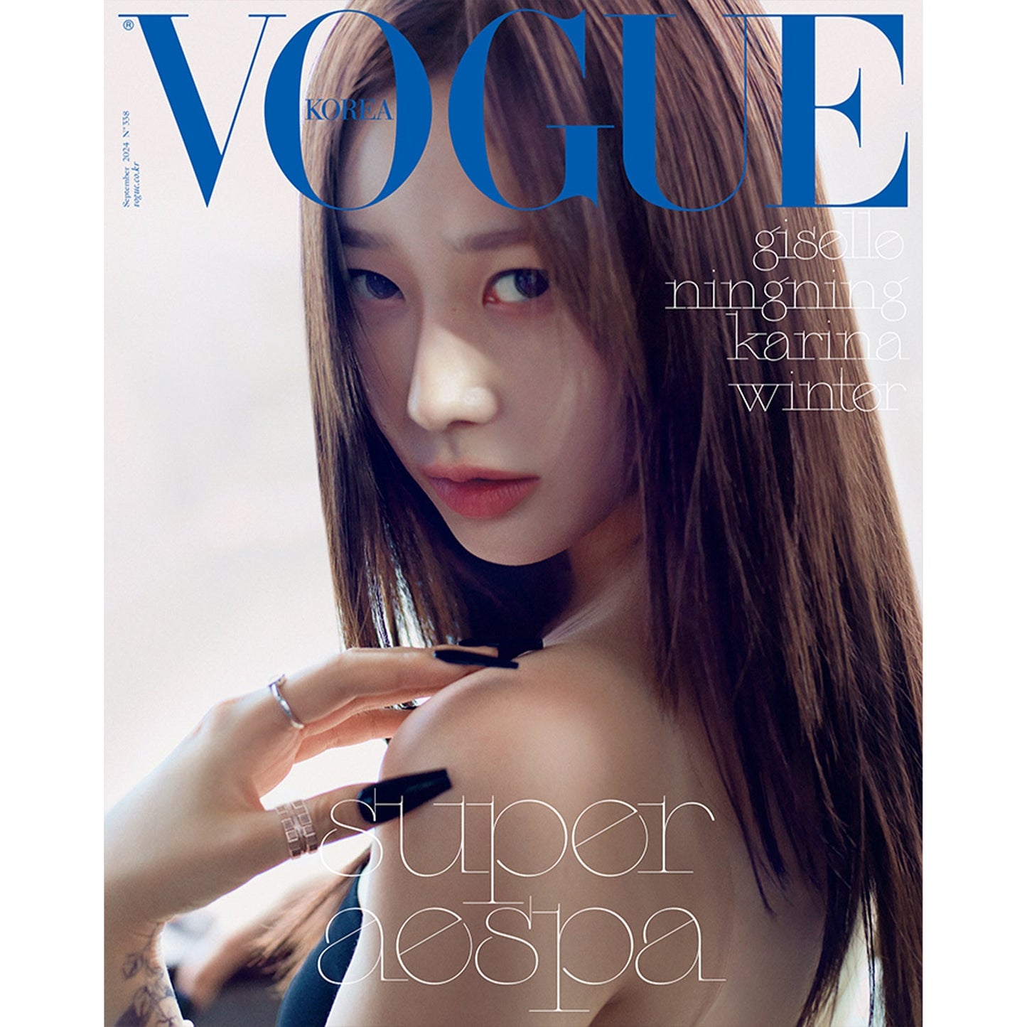 VOGUE KOREA 'SEPTEMBER 2024 - AESPA' H VERSION COVER