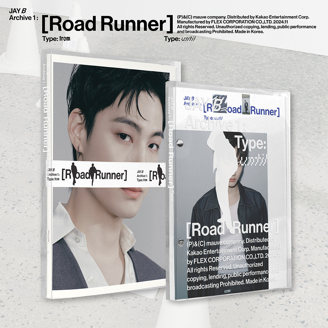 JAY B 1ST ALBUM 'ARCHIVE 1 : [ROAD RUNNER]' COVER