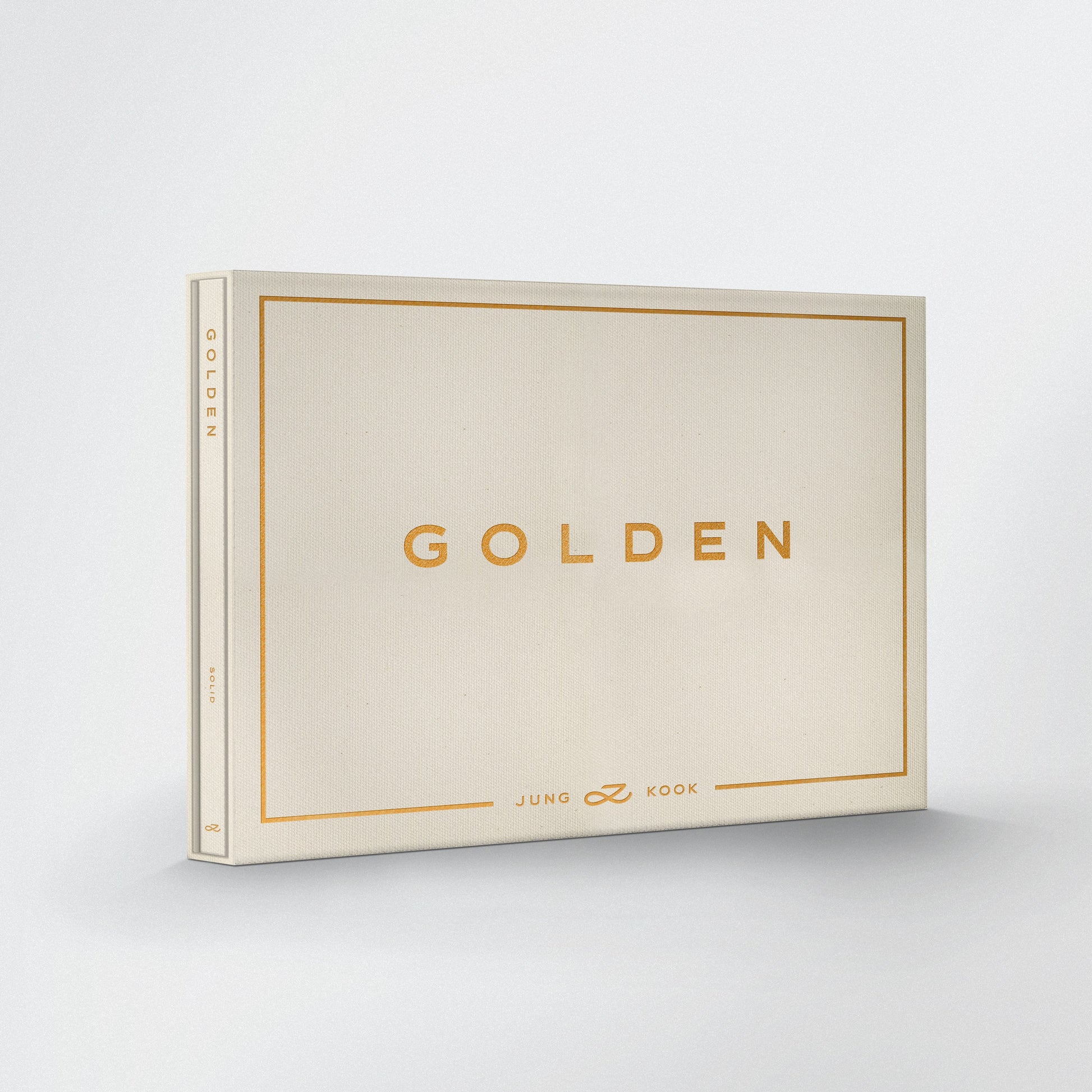 JUNGKOOK SOLO ALBUM 'GOLDEN' SOLID VERSION COVER