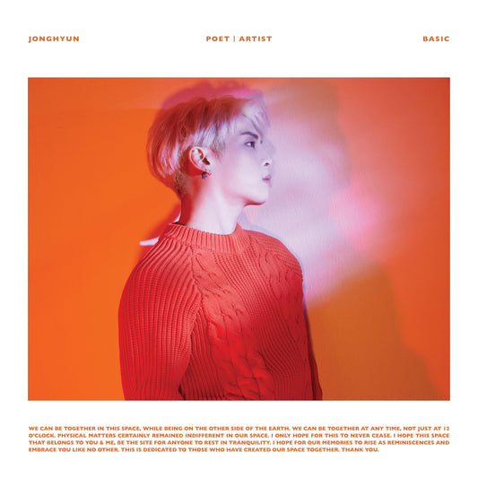 JONGHYUN (SHINEE) 'POET l ARTIST' + POSTER - KPOP REPUBLIC