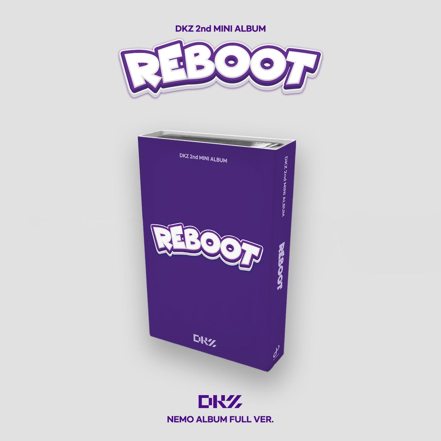 DKZ 2ND MINI ALBUM 'REBOOT' (NEMO) KEYRING VERSION COVER