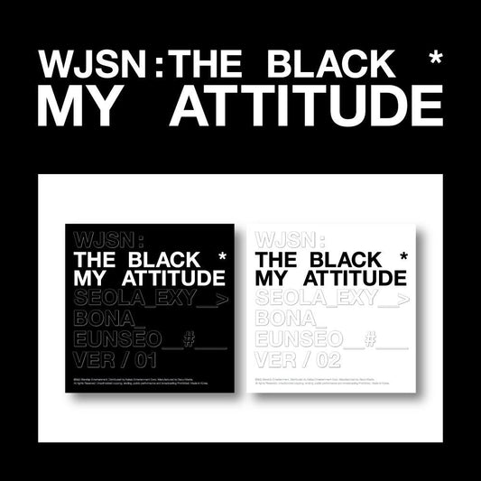 WJSN THE BLACK 1ST SINGLE ALBUM 'MY ATTITUDE'