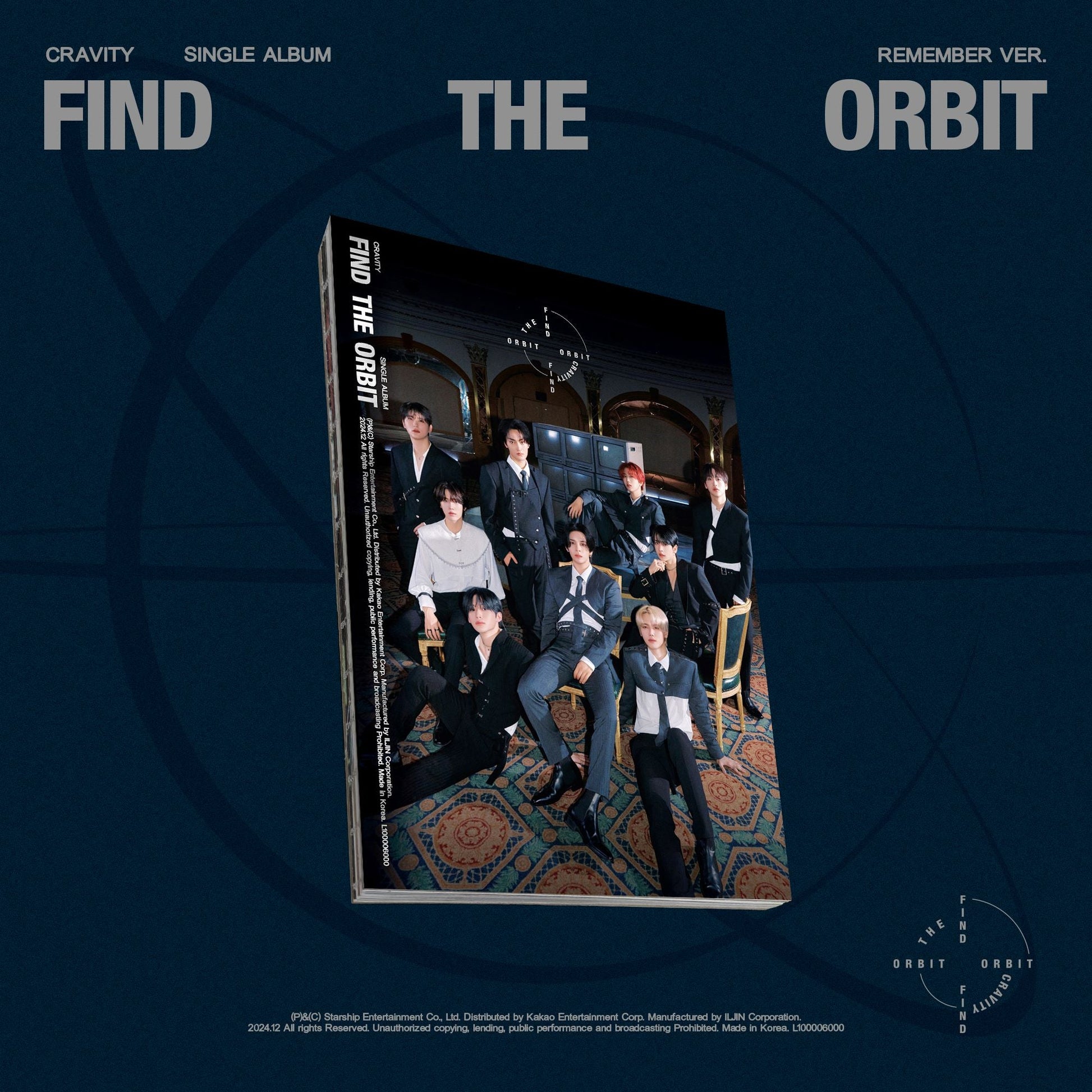 CRAVITY SINGLE ALBUM 'FIND THE ORBIT' (SPECIAL) COVER