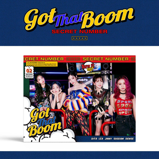 SECRET NUMBER 2ND SINGLE ALBUM 'GOT THAT BOOM' + POSTER - KPOP REPUBLIC