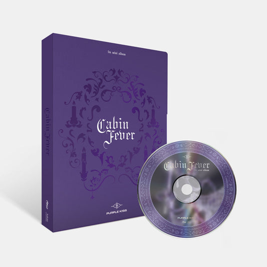 PURPLE KISS 5TH MINI ALBUM 'CABIN FEVER' PURPLE VERSION COVER