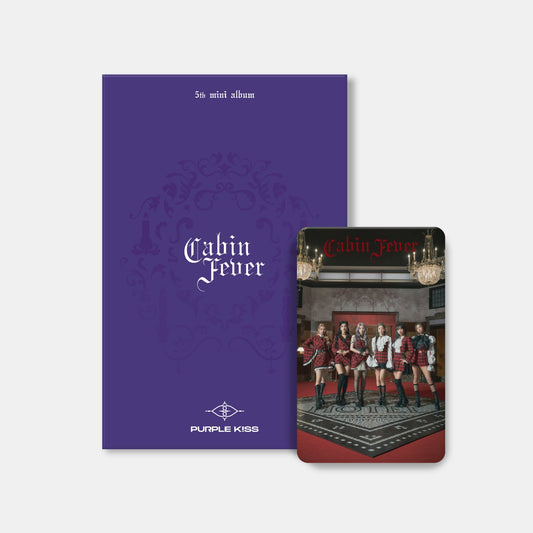 PURPLE KISS 5TH MINI ALBUM 'CABIN FEVER' (POCA) COVER