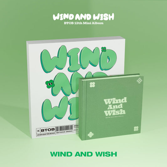 BTOB 12TH MINI ALBUM 'WIND AND WISH' SET COVER