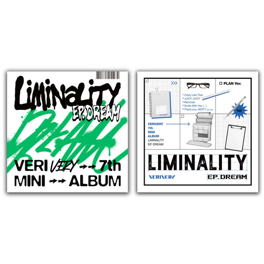 VERIVERY 7TH MINI ALBUM 'LIMINALITY - EP.DREAM' SET COVER