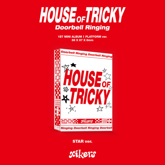 XIKERS 1ST MINI ALBUM 'HOUSE OF TRICKY : DOORBELL RINGING' (PLATFORM) COVER