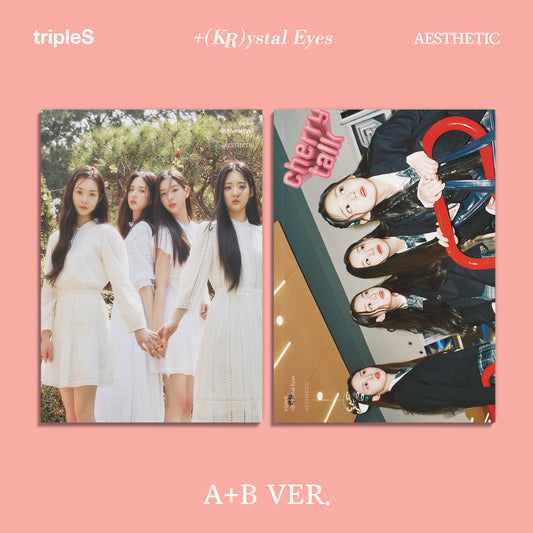 TRIPLES MINI ALBUM '+(KR)YSTAL EYES AESTHETIC' SET COVER