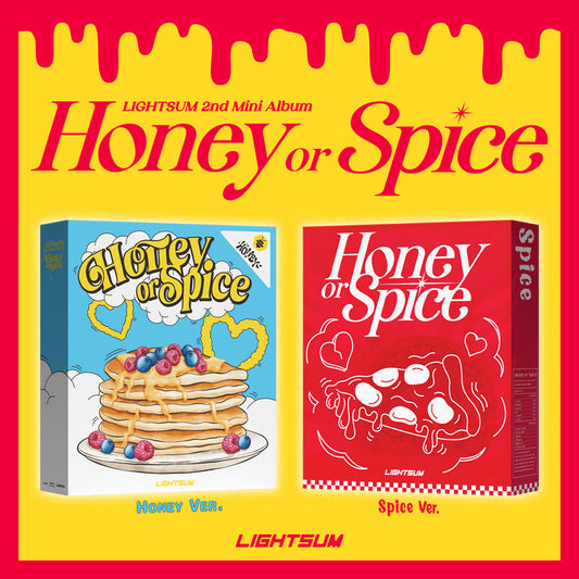 LIGHTSUM 2ND MINI ALBUM 'HONEY OR SPICE' SET COVER