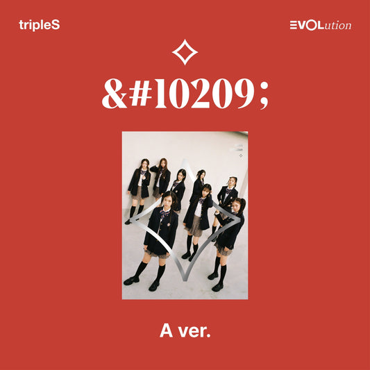 TRIPLES MINI ALBUM 'EVOLUTION <⟡>' A VERSION COVER