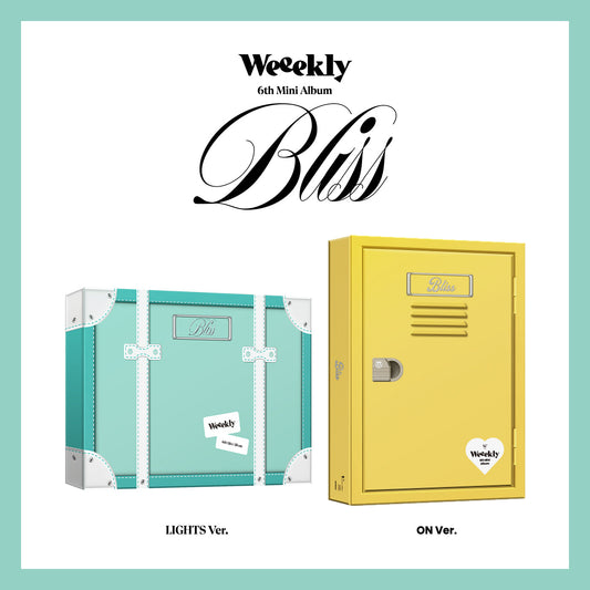 WEEEKLY 6TH MINI ALBUM 'BLISS' SET COVER