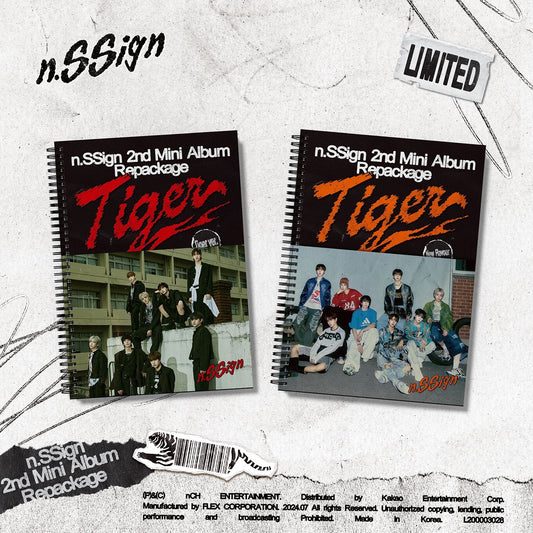 N.SSIGN 2ND MINI ALBUM REPACKAGE 'TIGER'