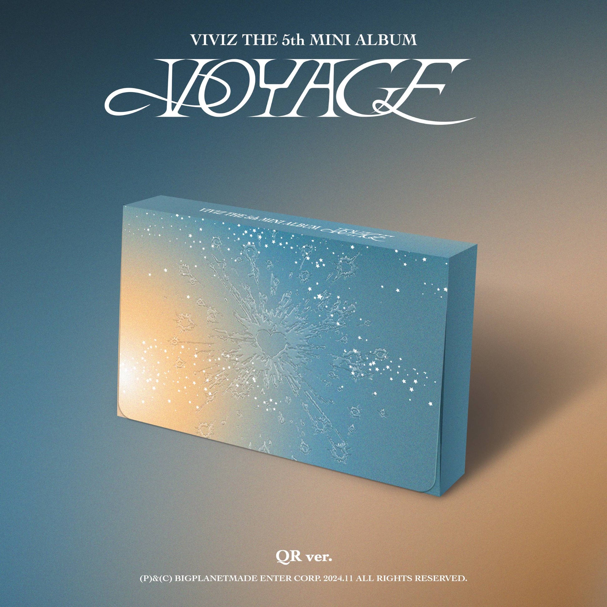 VIVIZ 5TH MINI ALBUM 'VOYAGE' (QR) COVER