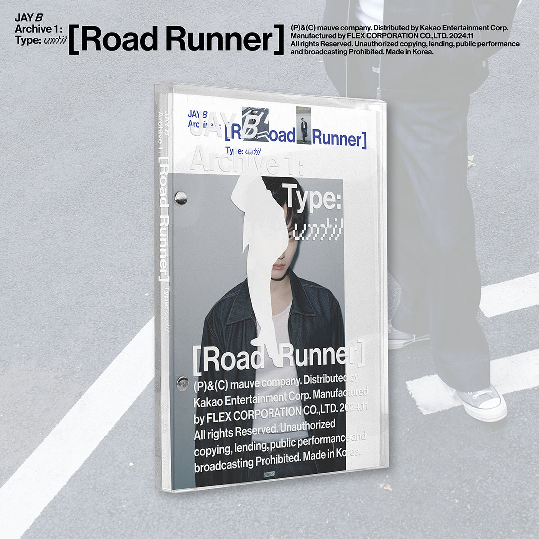 JAY B 1ST ALBUM 'ARCHIVE 1 : [ROAD RUNNER]' UNTIL VERSION COVER