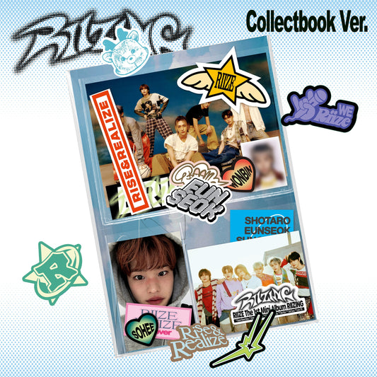 RIIZE 1ST MINI ALBUM 'RIIZING' (COLLECT BOOK) COVER