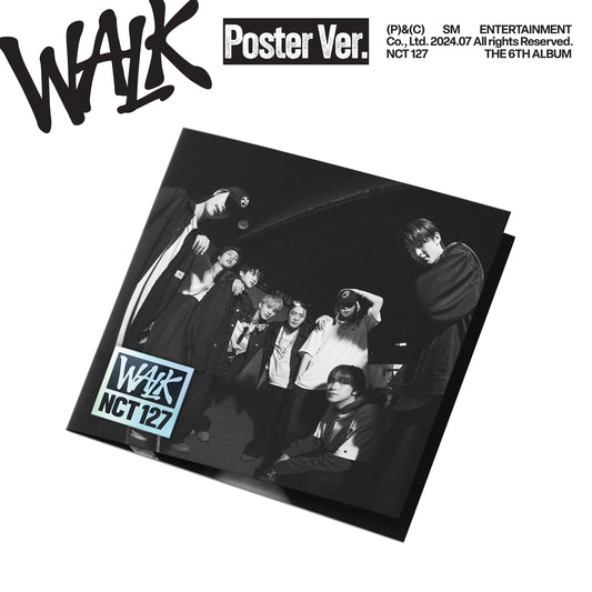 NCT 127 6TH ALBUM 'WALK' (POSTER) COVER