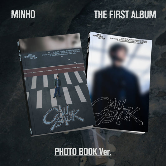 MINHO 1ST ALBUM 'CALL BACK' COVER