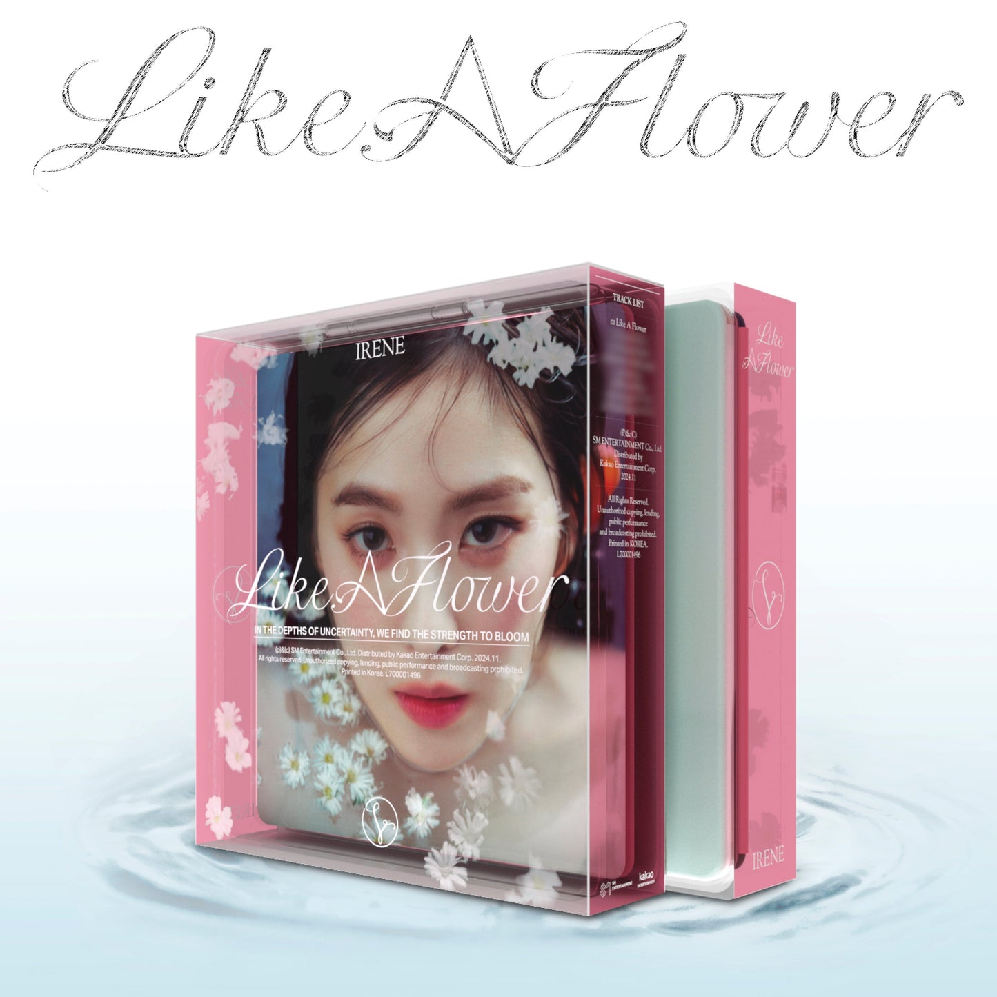 IRENE 1ST MINI ALBUM 'LIKE A FLOWER' (CASE) COVER