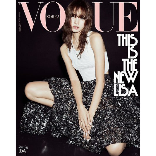 VOGUE KOREA 'OCTOBER 2024 - LISA (BLACKPINK), JIN (BTS)' A LISA VERSION COVER