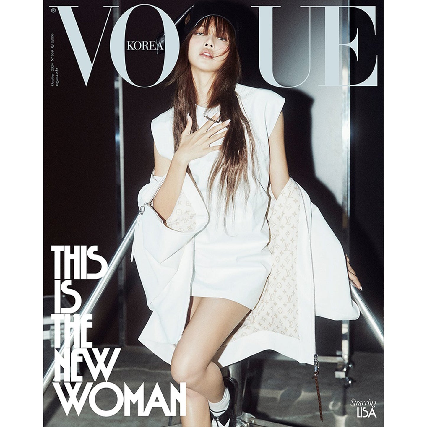 VOGUE KOREA 'OCTOBER 2024 - LISA (BLACKPINK), JIN (BTS)' C VERSION COVER