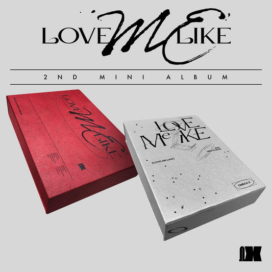 OMEGA X 2ND MINI ALBUM 'LOVE ME LIKE' set cover