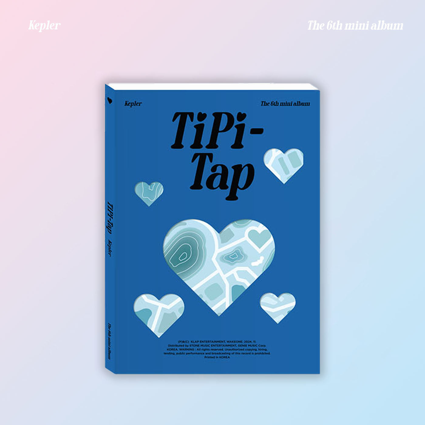 KEP1ER 6TH MINI ALBUM 'TIPI-TAP' LOVE&SEEK VERSION COVER