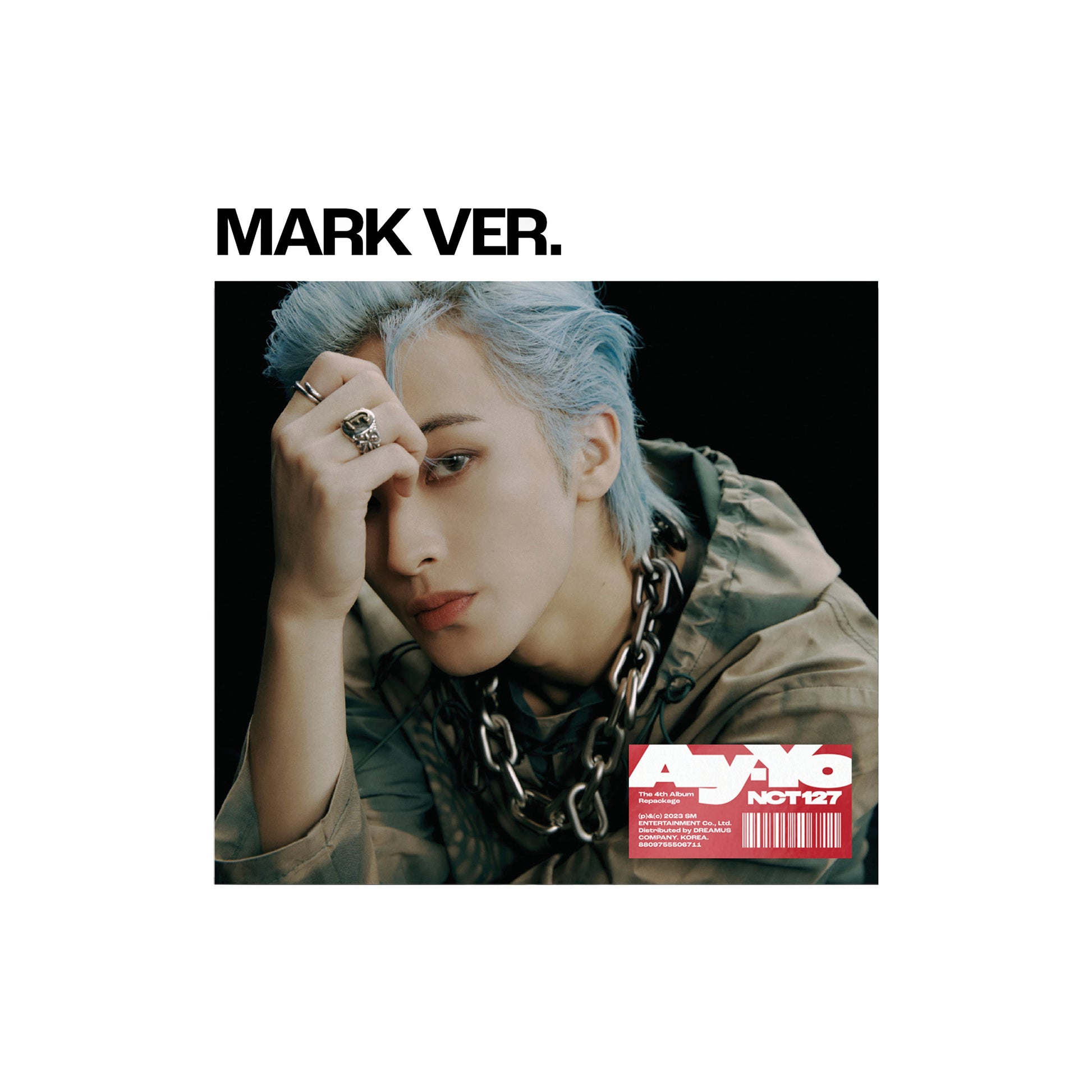 NCT 127 4TH ALBUM REPACKAGE 'AY-YO' (DIGIPACK) MARK VERSION COVER