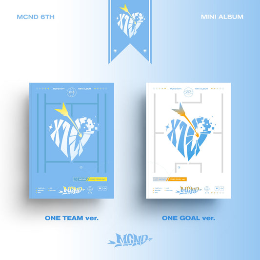 MCND 6TH MINI ALBUM 'X10' SET COVER