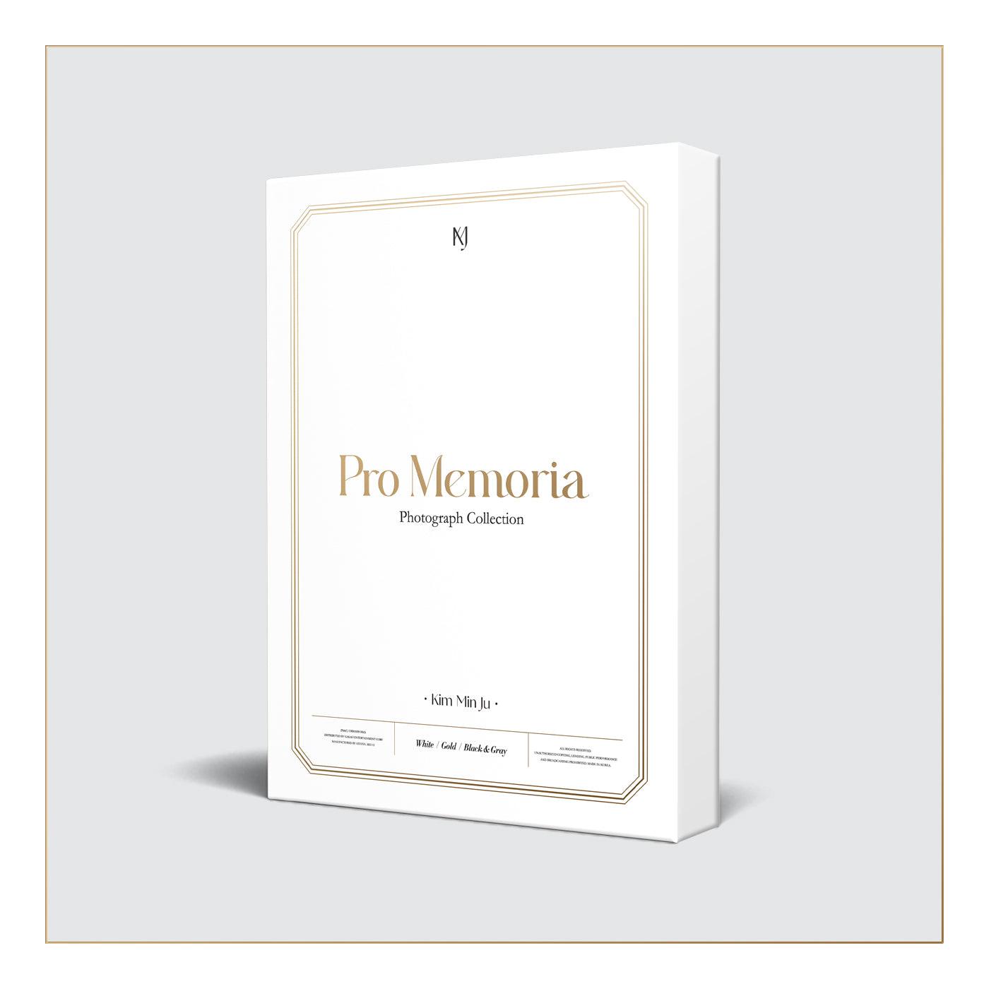 KIM MIN JU 1ST PHOTO BOOK 'PRO MEMORIA' cover